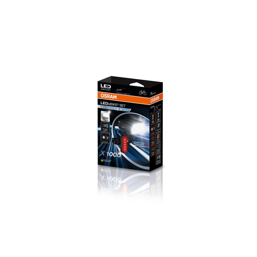 OSRAM LEDBL202 SET Light Kit, bicycle